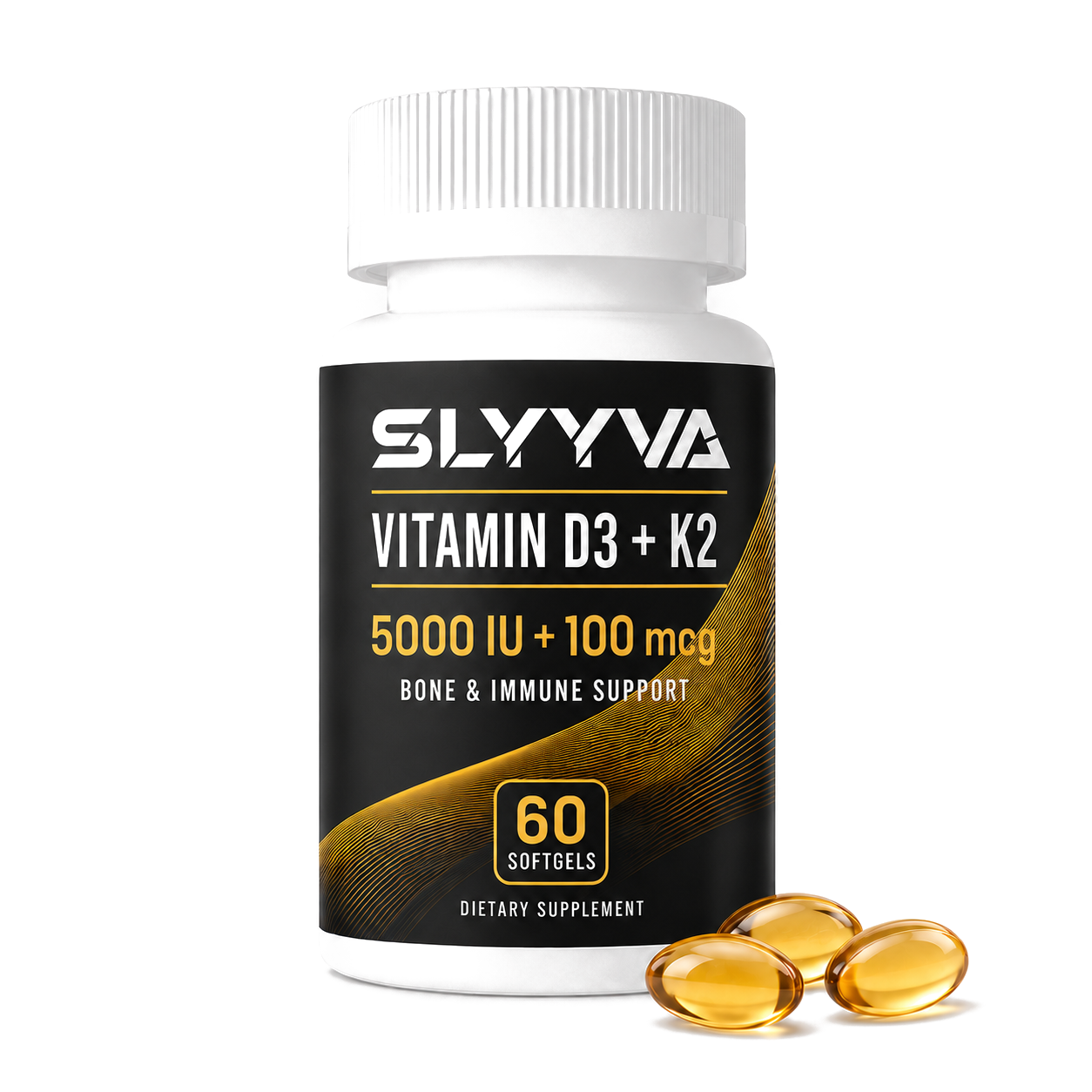 Vitamin D3 + K2